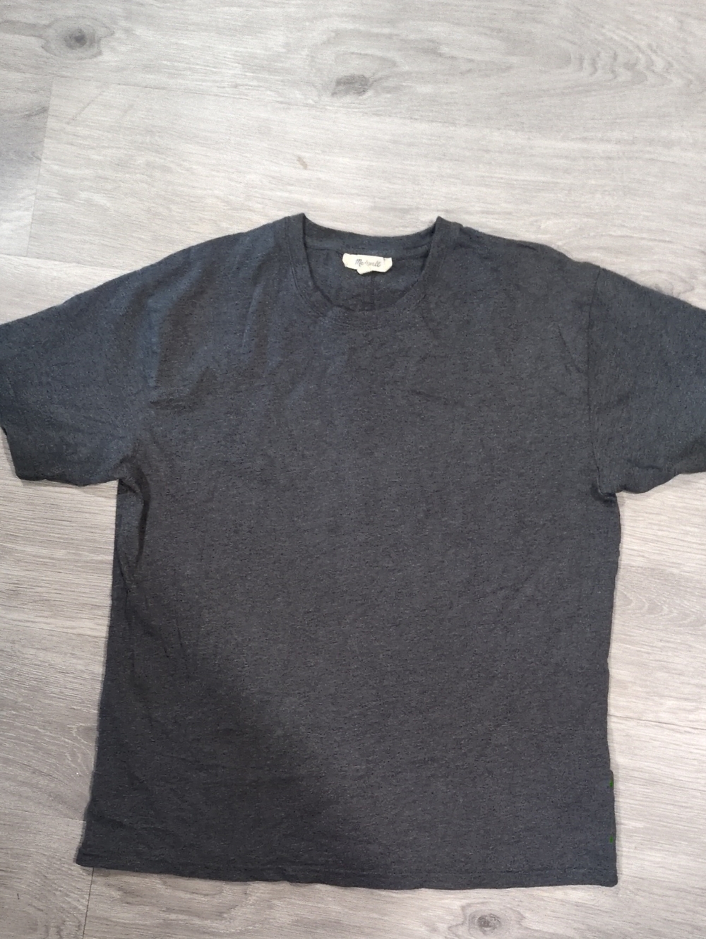 Madewell Men's Crewneck T-Shirt in Charcoal Gray